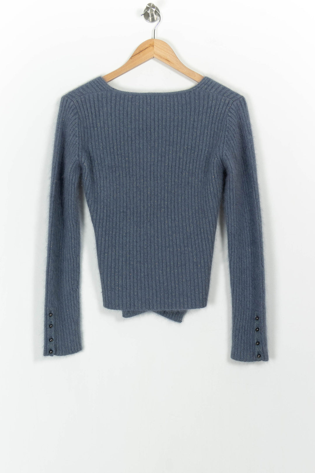Cardigan Bleu - Taille S/36 de la marque Maison 123 | PARAD102908 - Vendu par Paradigme - Image 4