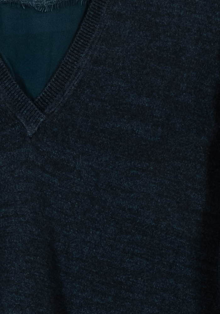 Pull Bleu - Taille XXL/44 de la marque Maison 123 | PARAD102909 - Vendu par Paradigme - Image 3
