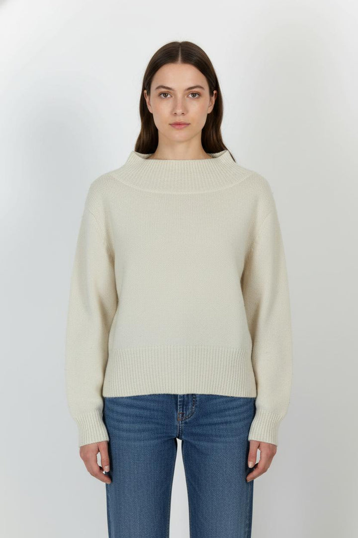 Pull Blanc - Taille S/36 de la marque Caroll | PARAD102910 - Vendu par Paradigme - Image 1