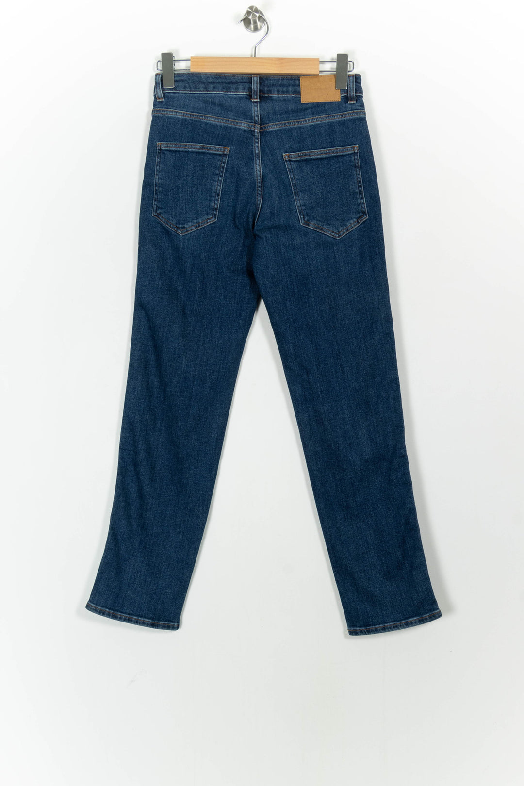 Jean Bleu et Blanc - Taille S/36 de la marque La Fée Maraboutée | PARAD102913 - Vendu par Paradigme - Image 4