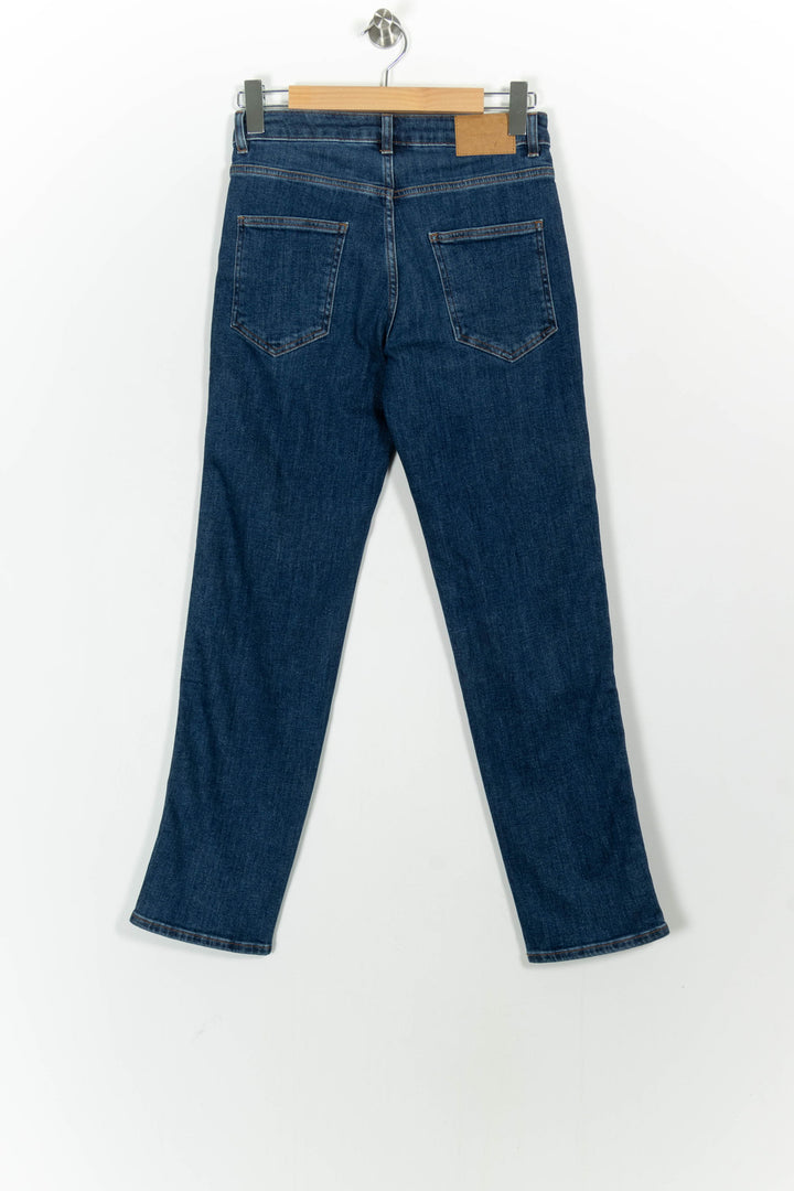 Jean Bleu et Blanc - Taille S/36 de la marque La Fée Maraboutée | PARAD102913 - Vendu par Paradigme - Image 4