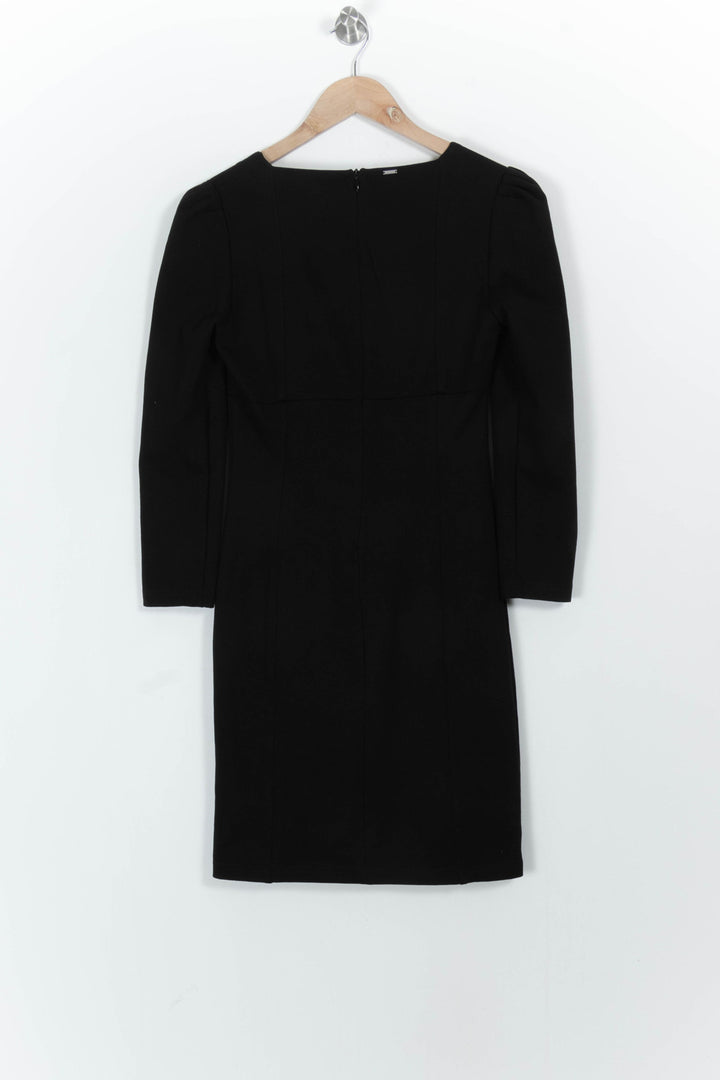Robe Noire - Taille XS/34 de la marque IKKS | PARAD102914 - Vendu par Paradigme - Image 4