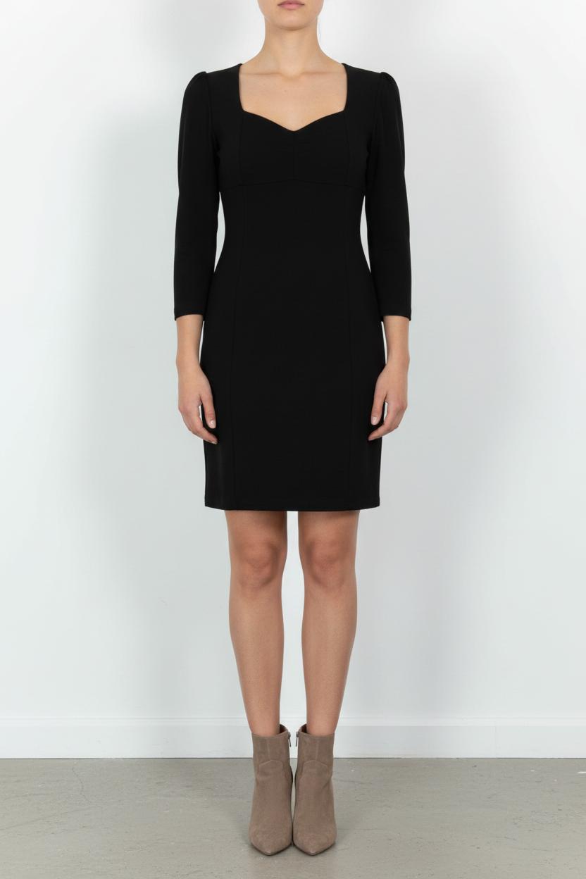Robe Noire - Taille XS/34 de la marque IKKS | PARAD102914 - Vendu par Paradigme - Image 1