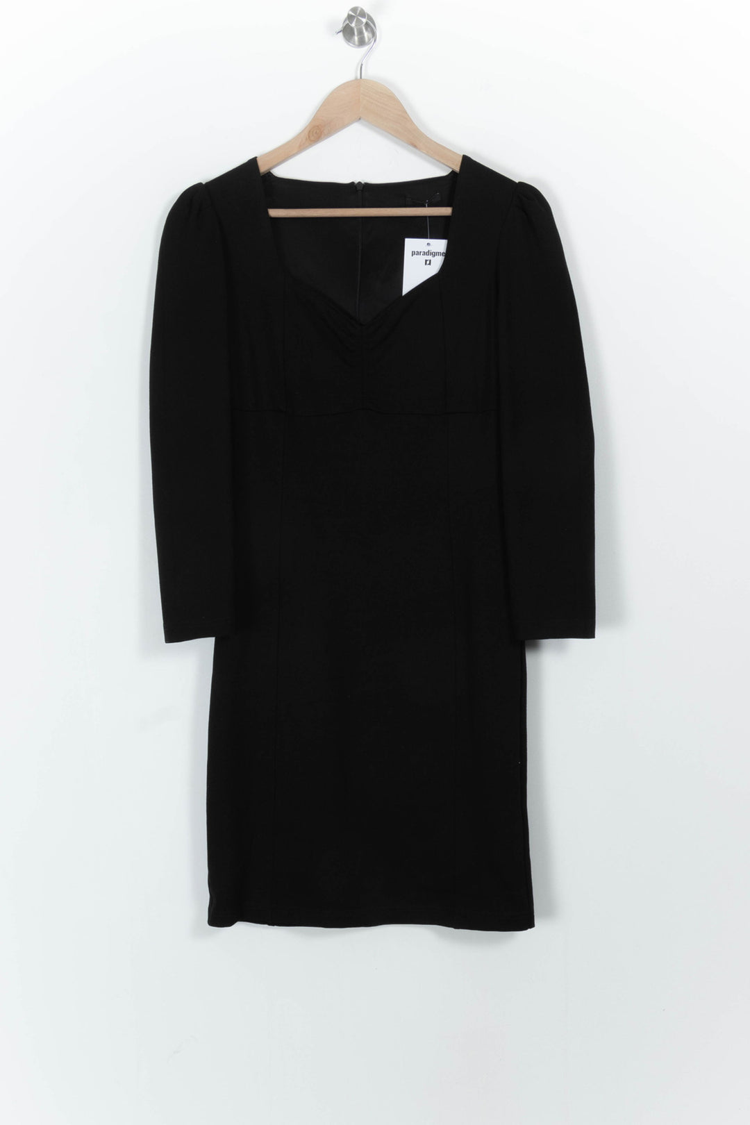 Robe Noire - Taille XS/34 de la marque IKKS | PARAD102914 - Vendu par Paradigme - Image 2