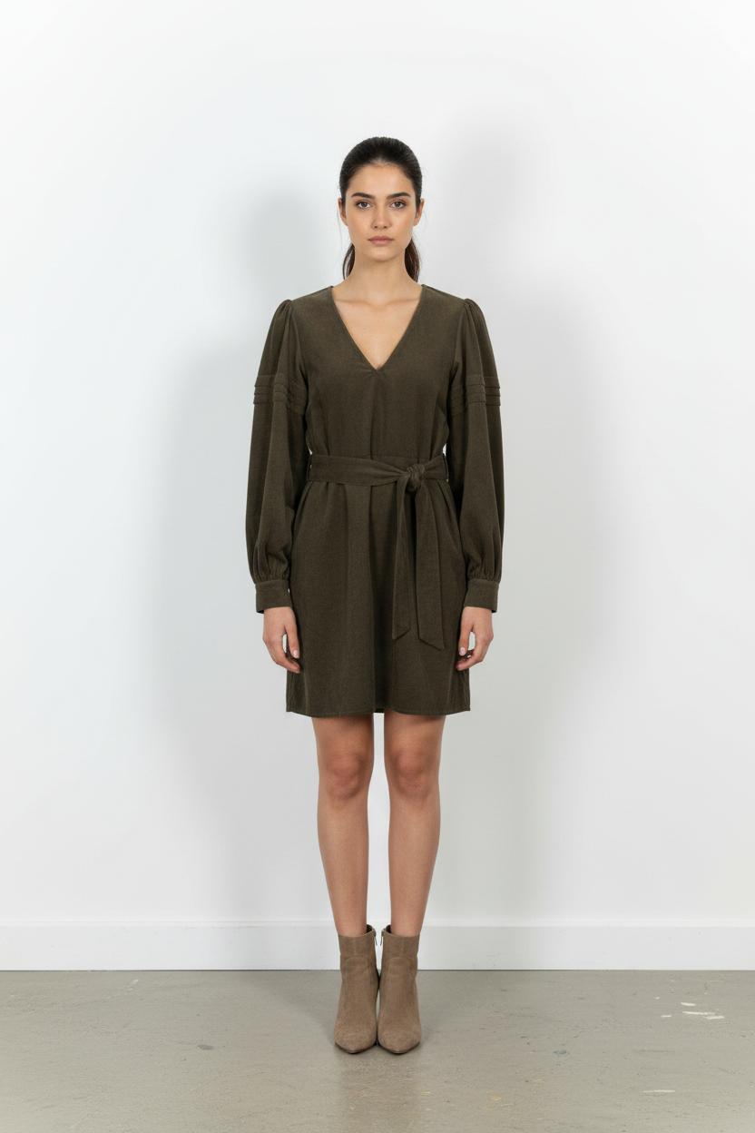 Robe Courte Verte - Taille XS/34 de la marque Maison Stella & Suzie | PARAD102916 - Vendu par Paradigme - Image 1