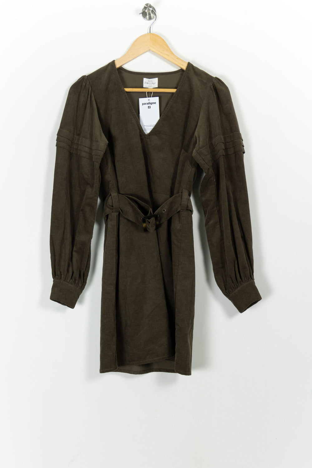 Robe Courte Verte - Taille XS/34 de la marque Maison Stella & Suzie | PARAD102916 - Vendu par Paradigme - Image 2