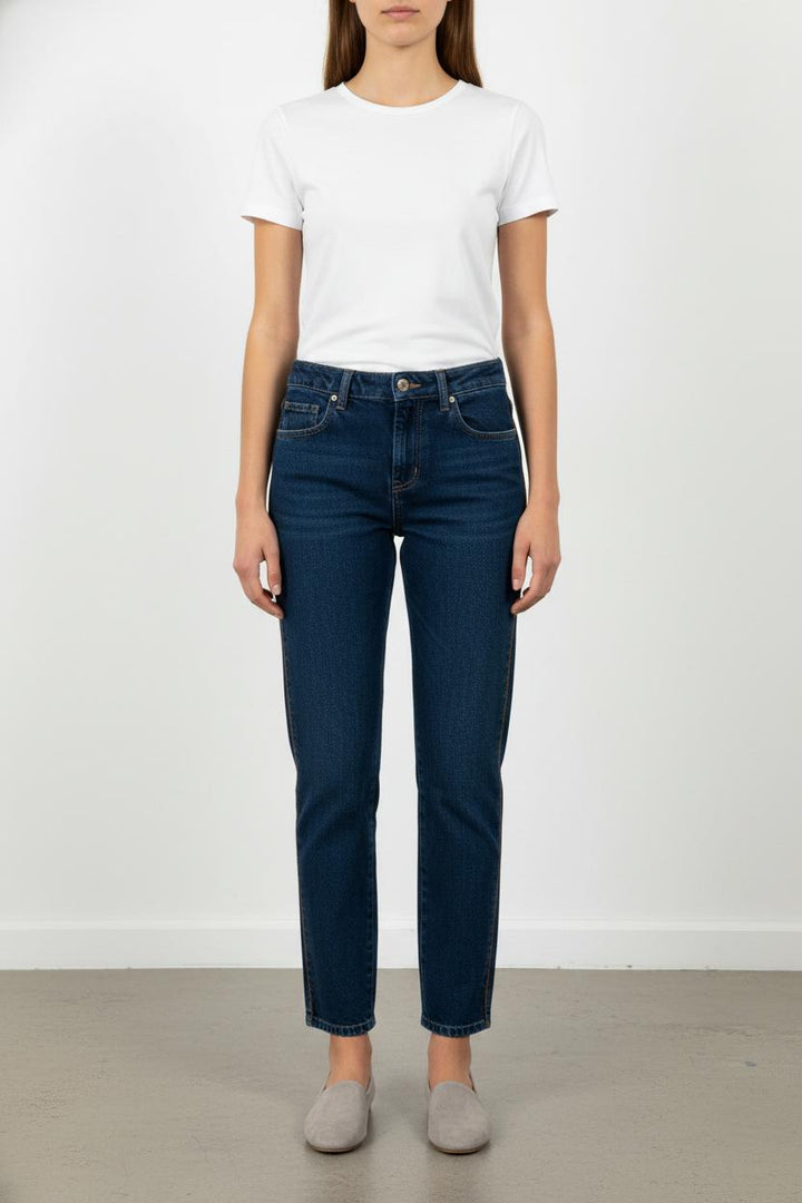 Jean Bleu - Taille XS/34 de la marque La Fée Maraboutée | PARAD102920 - Vendu par Paradigme - Image 1