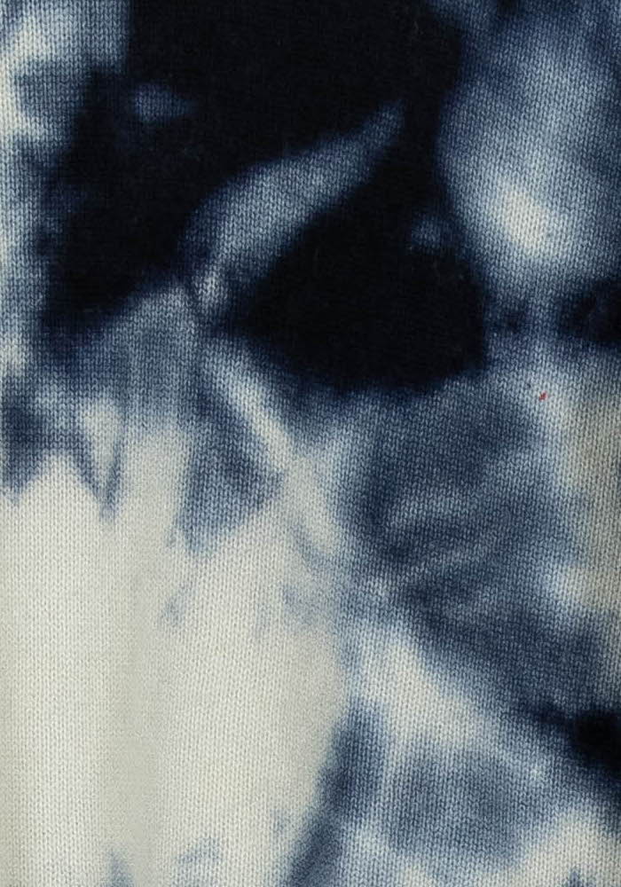 Pull Bleu et Blanc - Taille S/36 de la marque Majestic Filatures | PARAD102922 - Vendu par Paradigme - Image 3