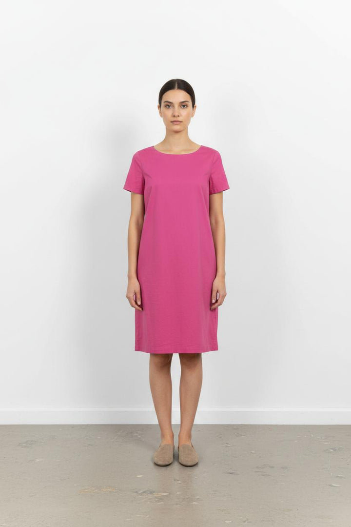 Robe Courte Rose - Taille S/36 de la marque Marina Rinaldi | PARAD102923 - Vendu par Paradigme - Image 1