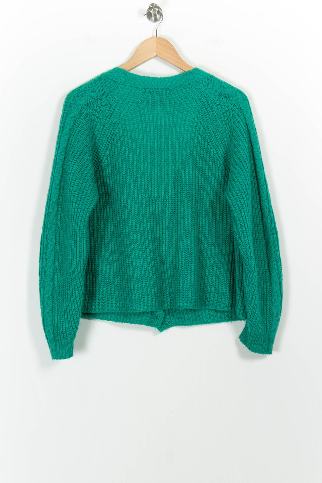 Cardigan Vert - Taille XL/42 de la marque La Fée Maraboutée | PARAD102925 - Vendu par Paradigme - Image 4