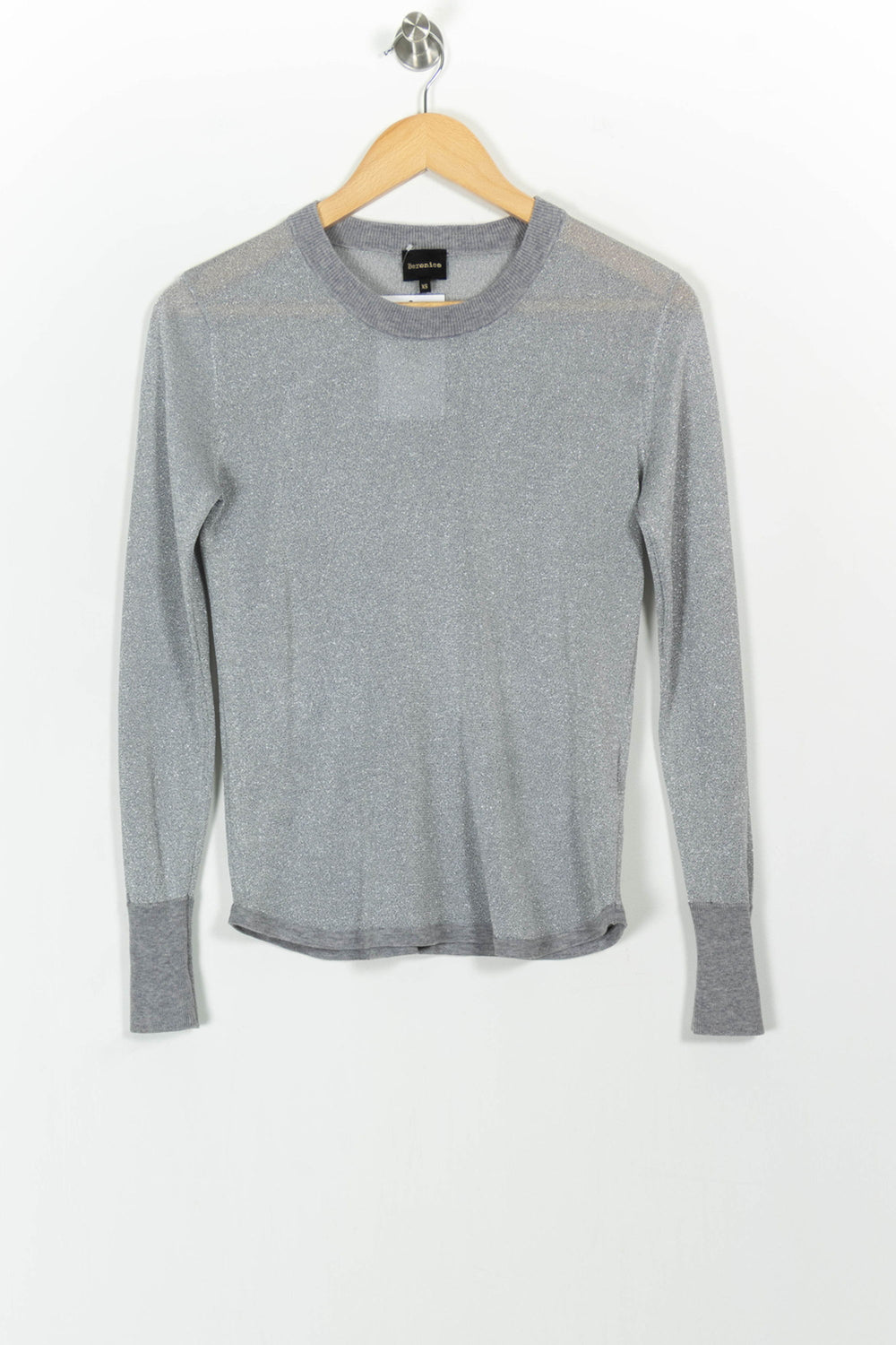Pull Gris - Taille XS/34 de la marque Bérénice | PARAD102932 - Vendu par Paradigme - Image 2