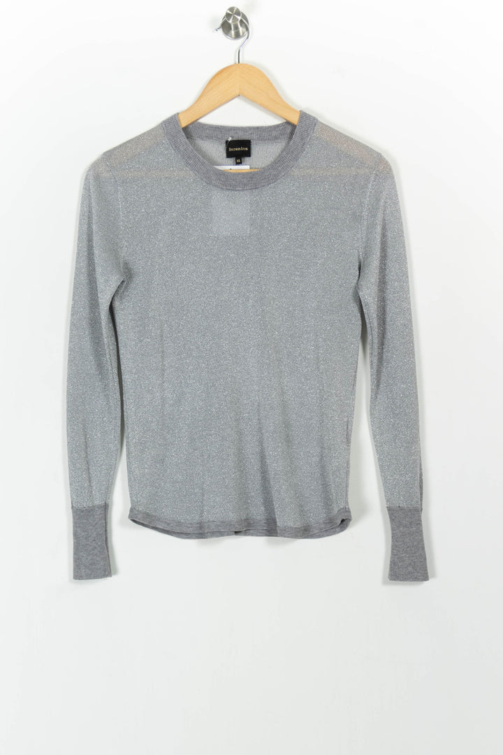 Pull Gris - Taille XS/34 de la marque Bérénice | PARAD102932 - Vendu par Paradigme - Image 2