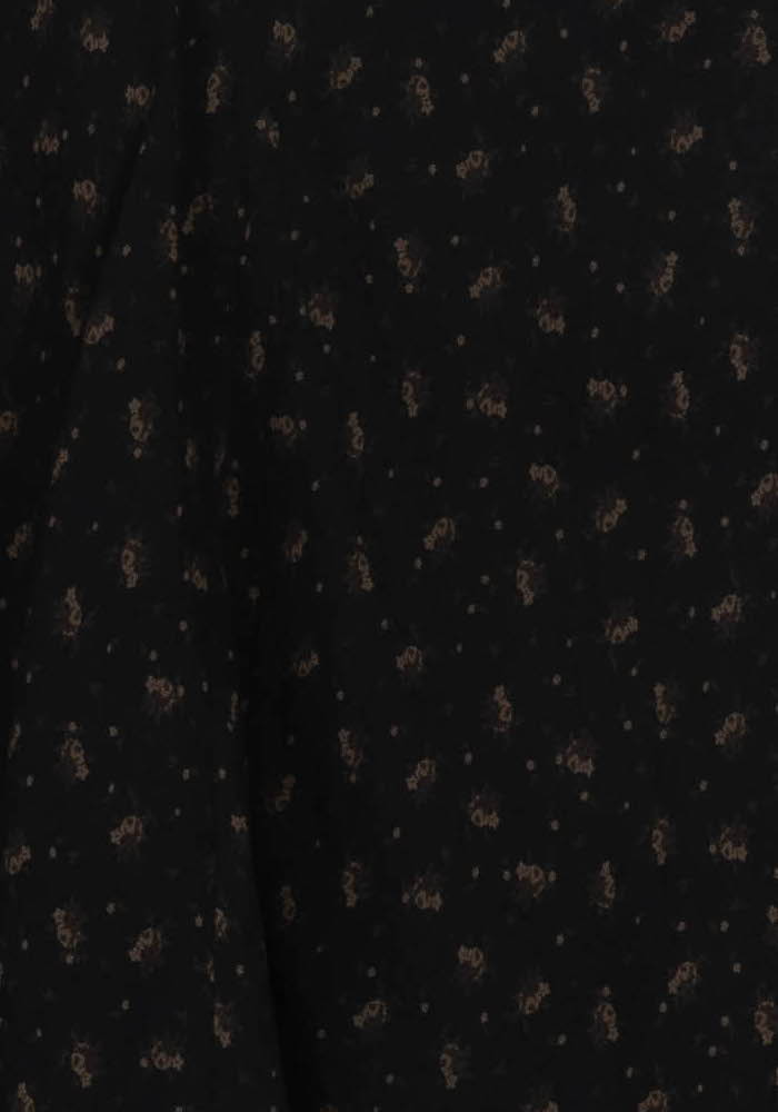 Jupe Midi Noire et Marron - Taille M/38 de la marque Caroll | PARAD102935 - Vendu par Paradigme - Image 3