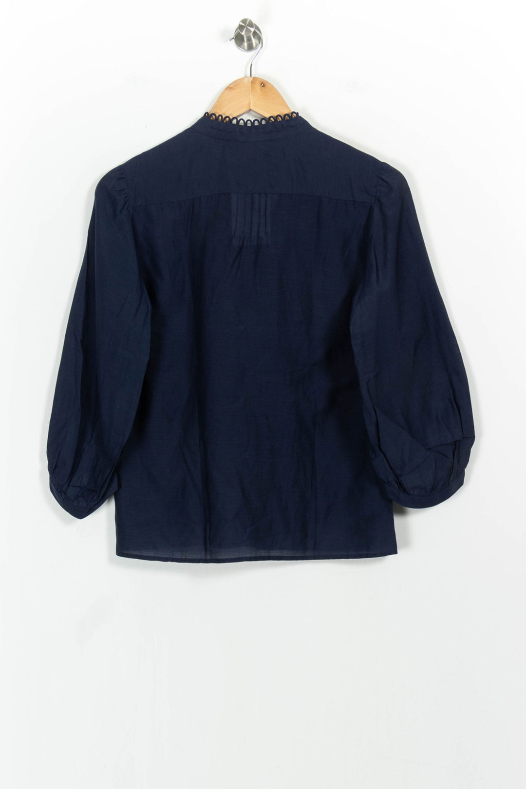 Blouse Bleue - Taille M/38 de la marque Gerard Darel | PARAD102947 - Vendu par Paradigme - Image 4
