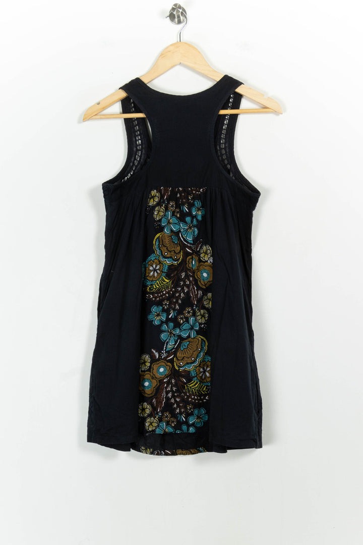 Robe Courte Bleue et Noire - Taille M/38 de la marque Derhy | PARAD102949 - Vendu par Paradigme - Image 4