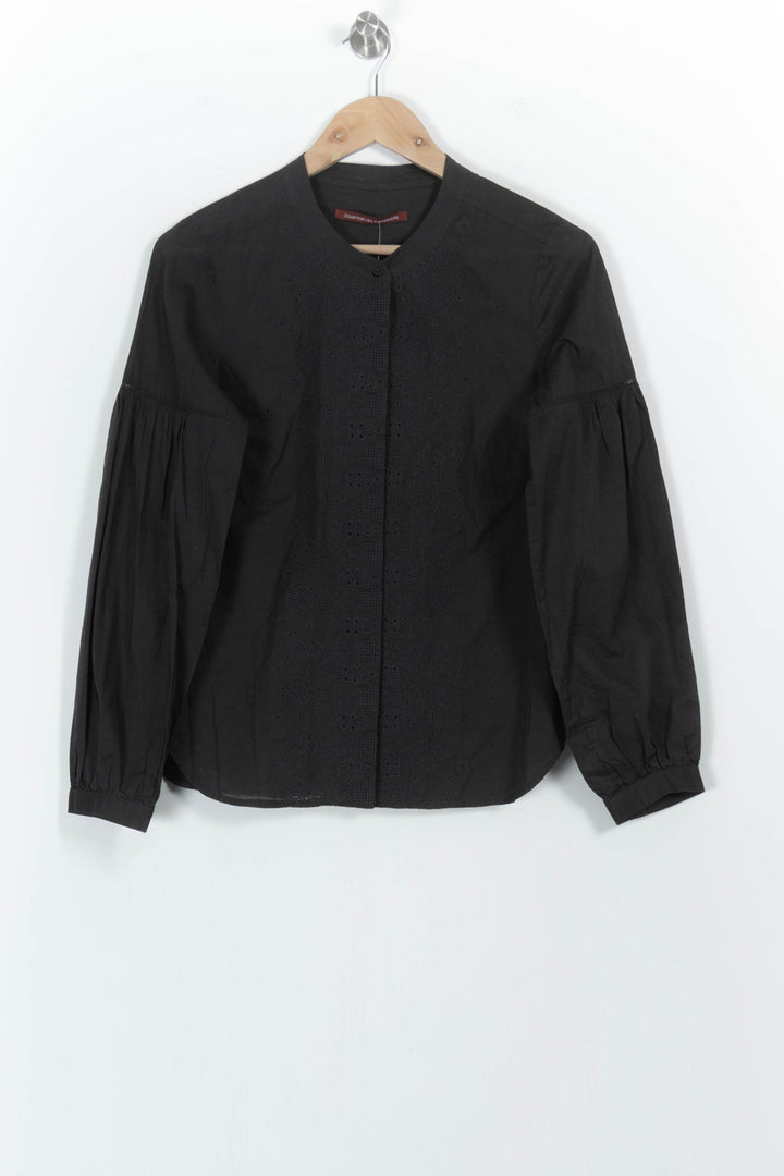 Blouse Noire - Taille M/38 de la marque Comptoir des Cotonniers | PARAD102950 - Vendu par Paradigme - Image 2