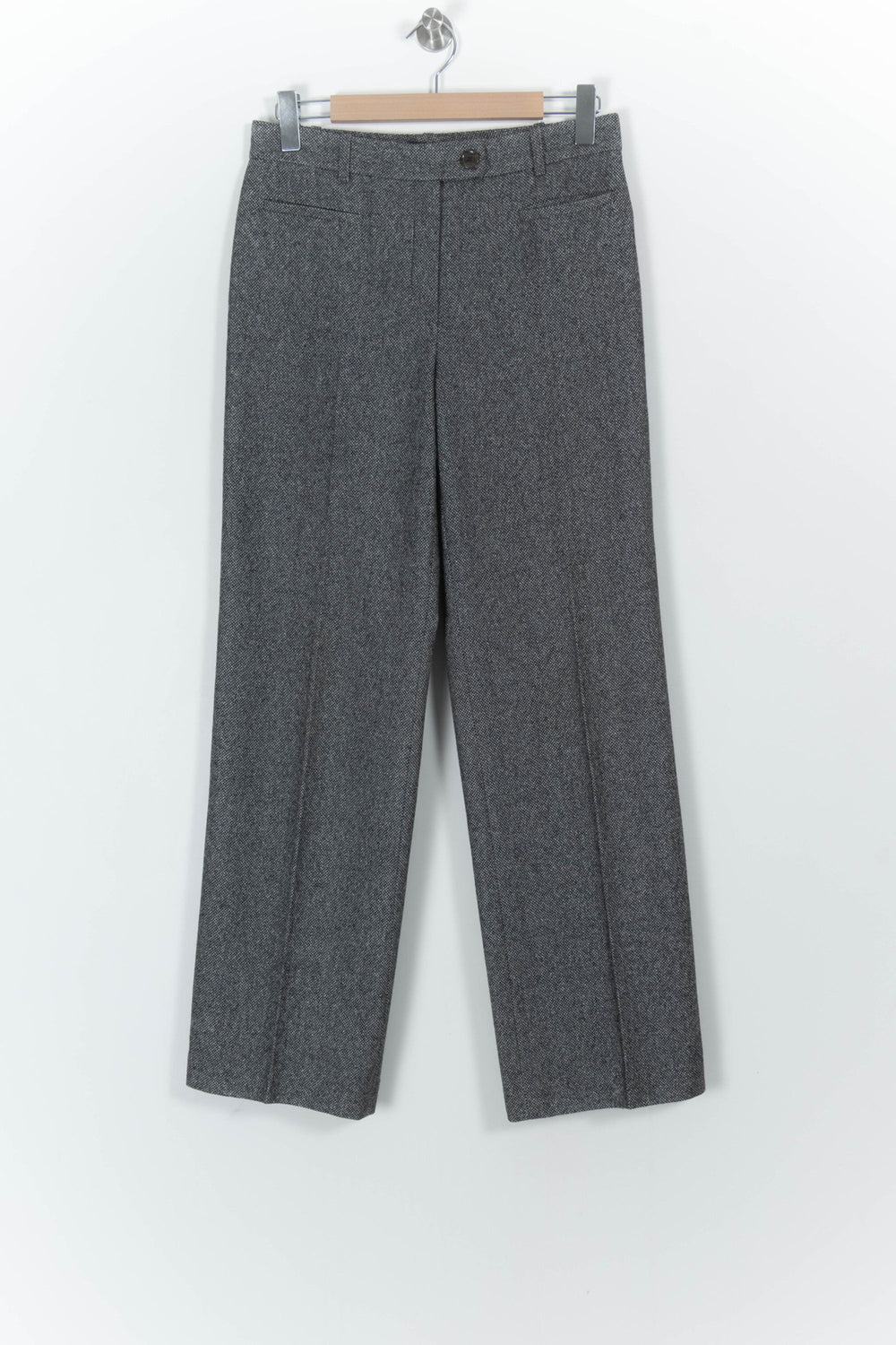 Pantalon Gris - Taille L/40 de la marque Caroll | PARAD102962 - Vendu par Paradigme - Image 2