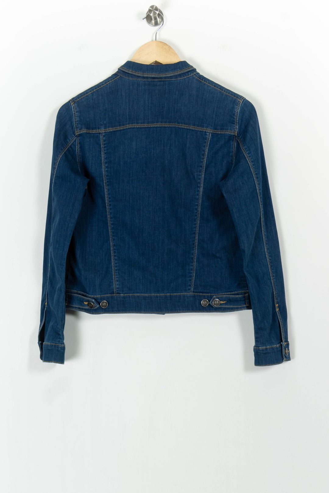 Veste en Jean Bleue - Taille M/38 de la marque Saint James | PARAD103010 - Vendu par Paradigme - Image 4