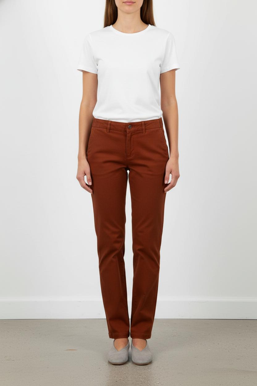Pantalon Marron - Taille XS/34 de la marque Comptoir des Cotonniers | PARAD103017 - Vendu par Paradigme - Image 1