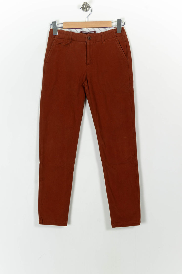 Pantalon Marron - Taille XS/34 de la marque Comptoir des Cotonniers | PARAD103017 - Vendu par Paradigme - Image 2