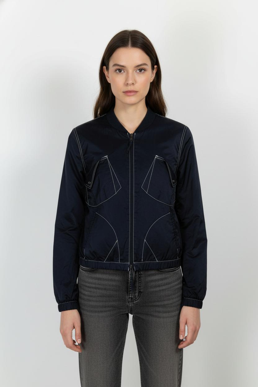 Blouson Bleu - Taille L/40 de la marque One Step | PARAD103026 - Vendu par Paradigme - Image 1
