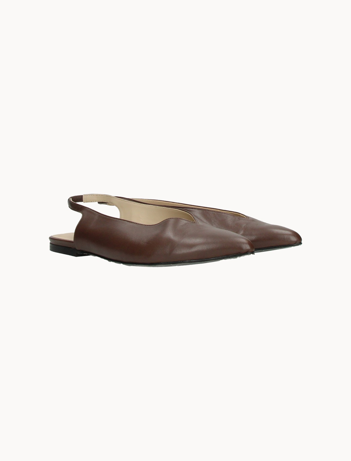 Ballerine Marron - Taille M/38 de la marque Rosaé Paris | PARAD103031 - Vendu par Paradigme - Image 2