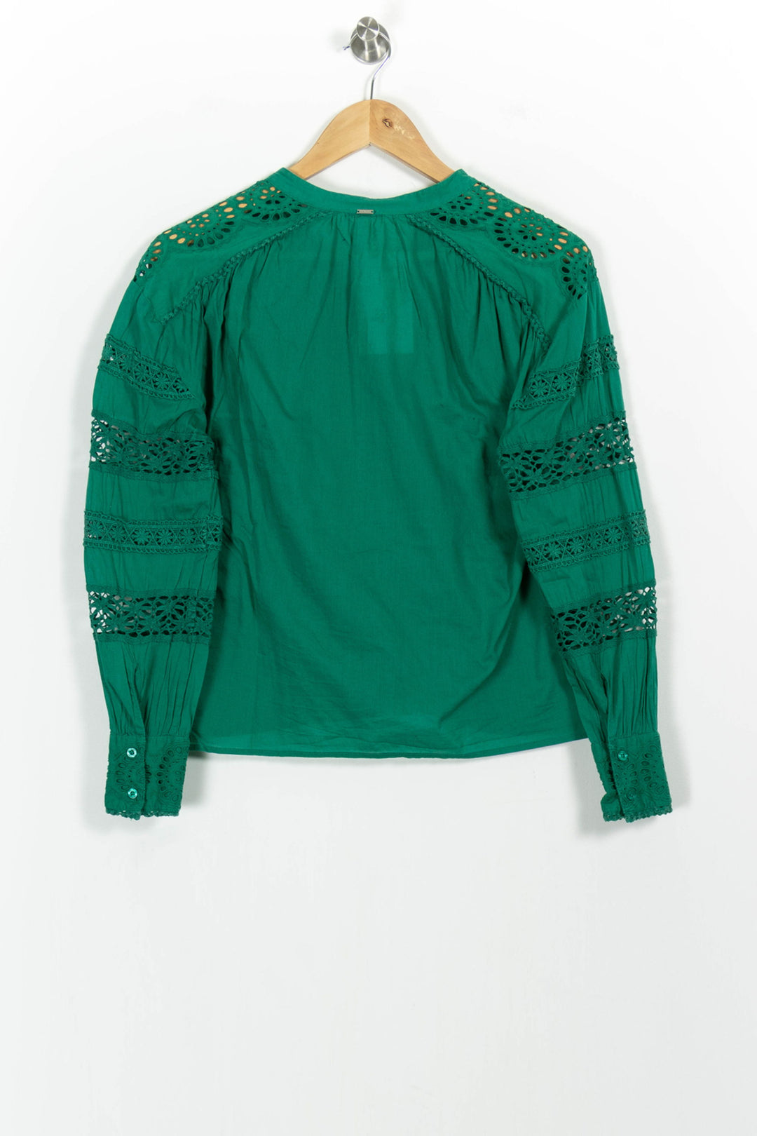 Blouse Verte - Taille S/36 de la marque IKKS | PARAD103050 - Vendu par Paradigme - Image 4