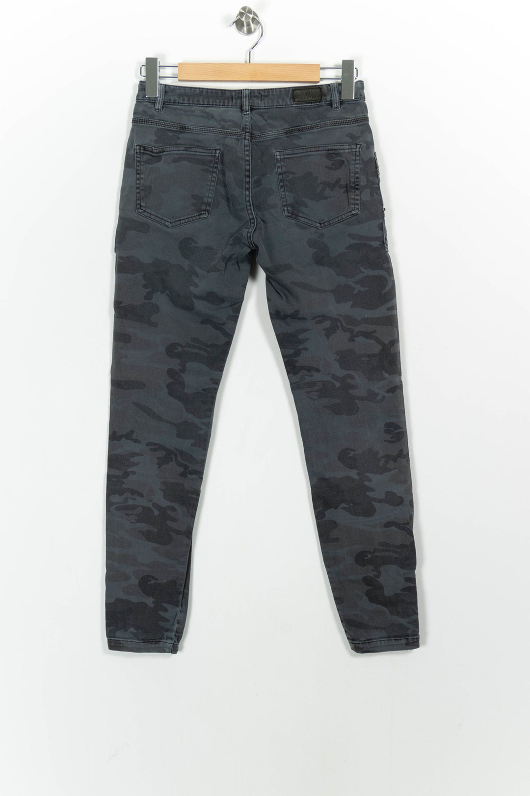 Pantalon Cargo Gris et Noir - Taille S/36 de la marque IKKS | PARAD103051 - Vendu par Paradigme - Image 4