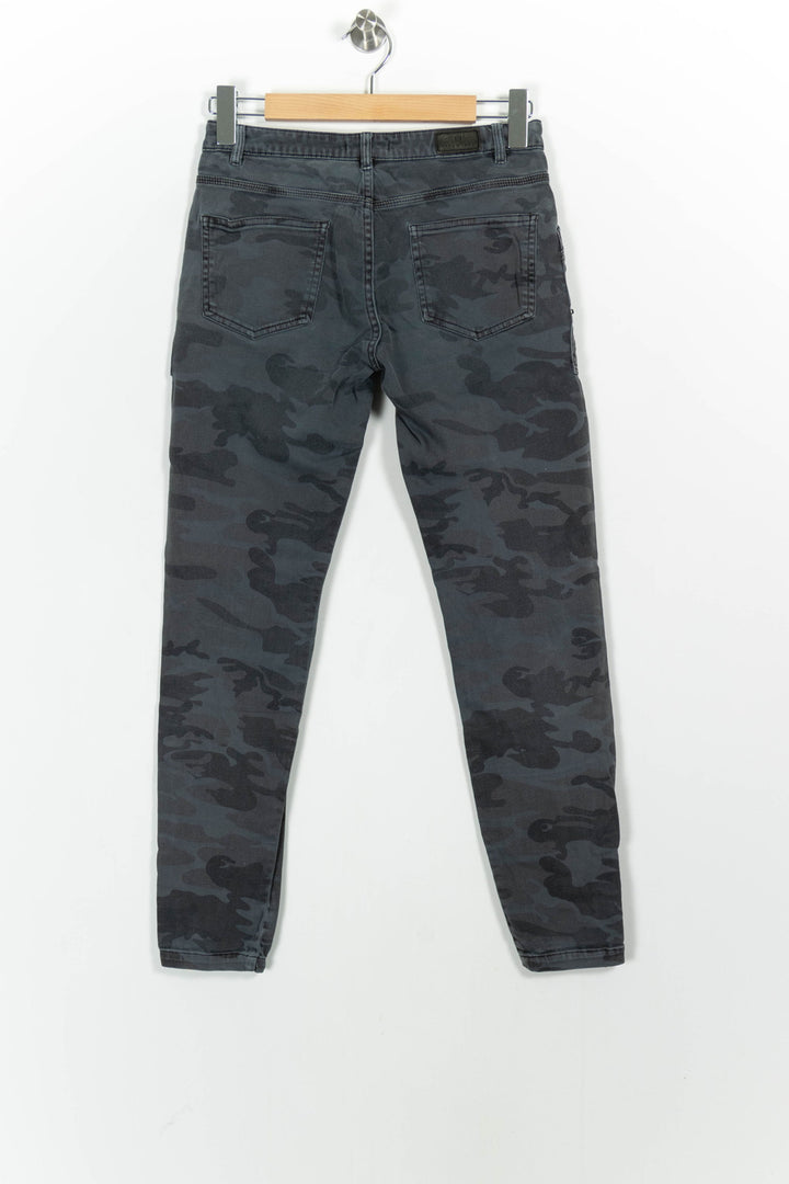 Pantalon Cargo Gris et Noir - Taille S/36 de la marque IKKS | PARAD103051 - Vendu par Paradigme - Image 4