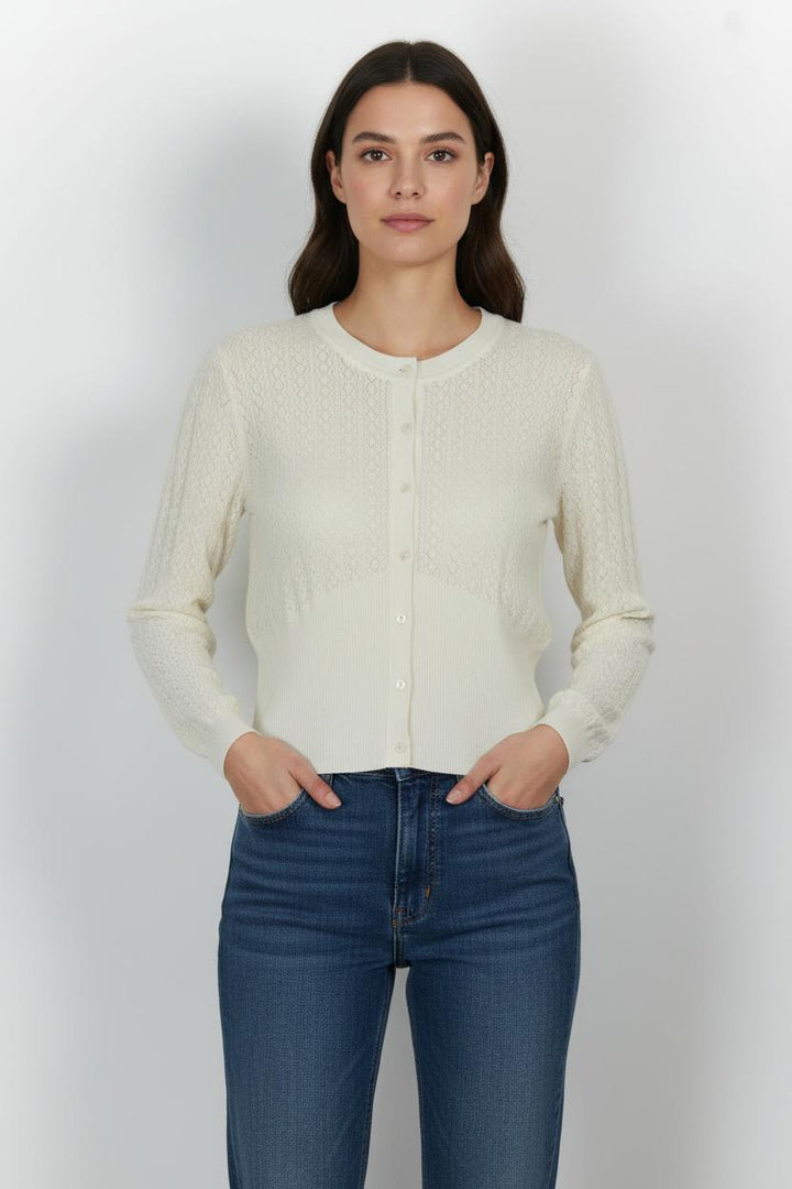 Cardigan Beige - Taille S/36 de la marque Marie Sixtine | PARAD103057 - Vendu par Paradigme - Image 1