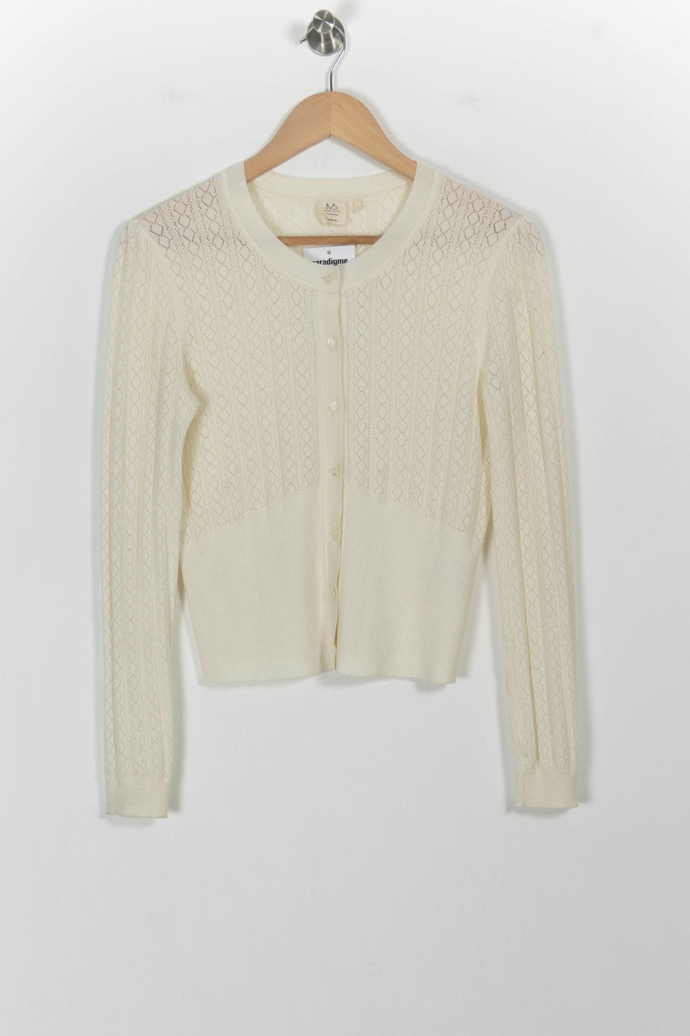 Cardigan Beige - Taille S/36 de la marque Marie Sixtine | PARAD103057 - Vendu par Paradigme - Image 2
