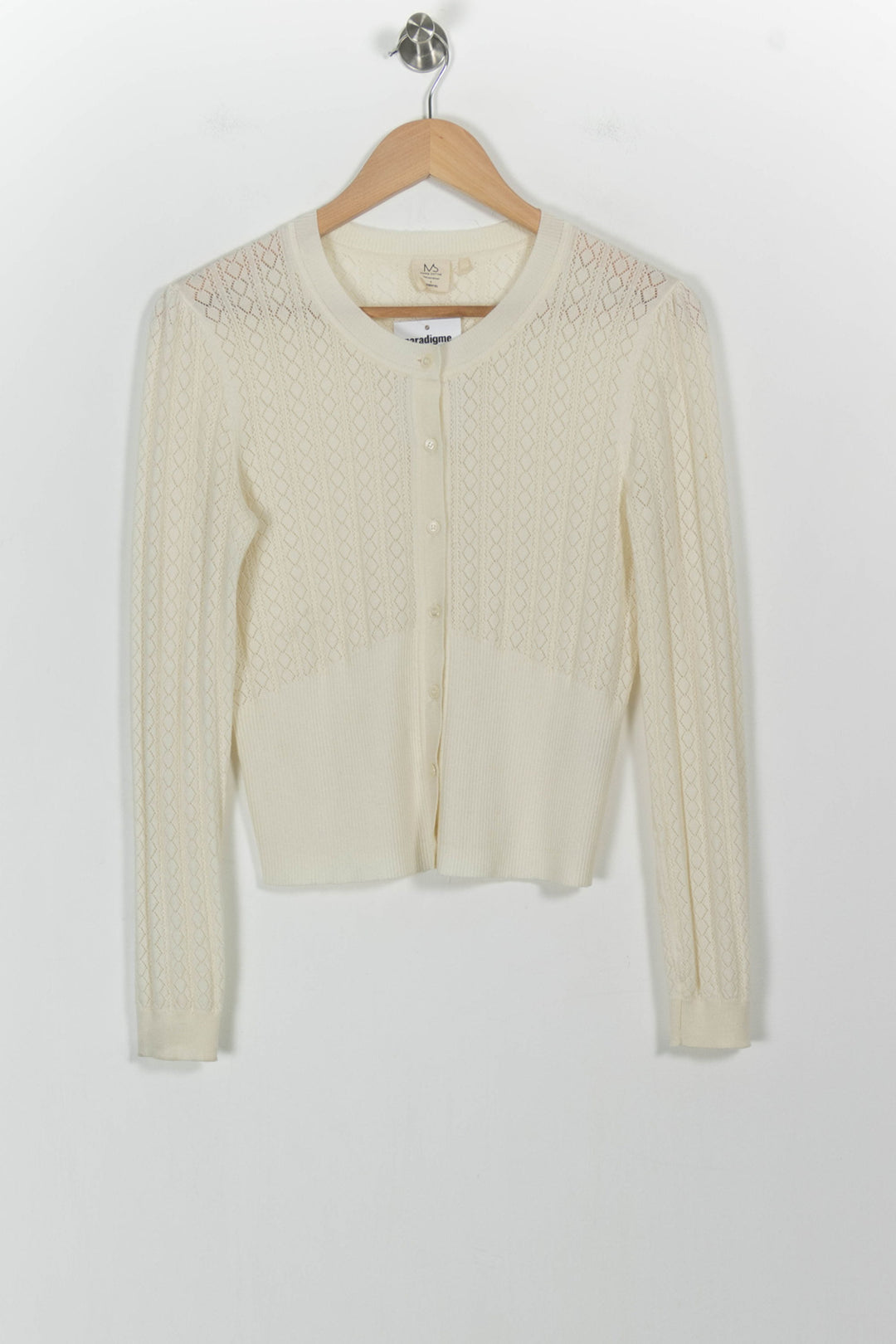 Cardigan Beige - Taille S/36 de la marque Marie Sixtine | PARAD103057 - Vendu par Paradigme - Image 2
