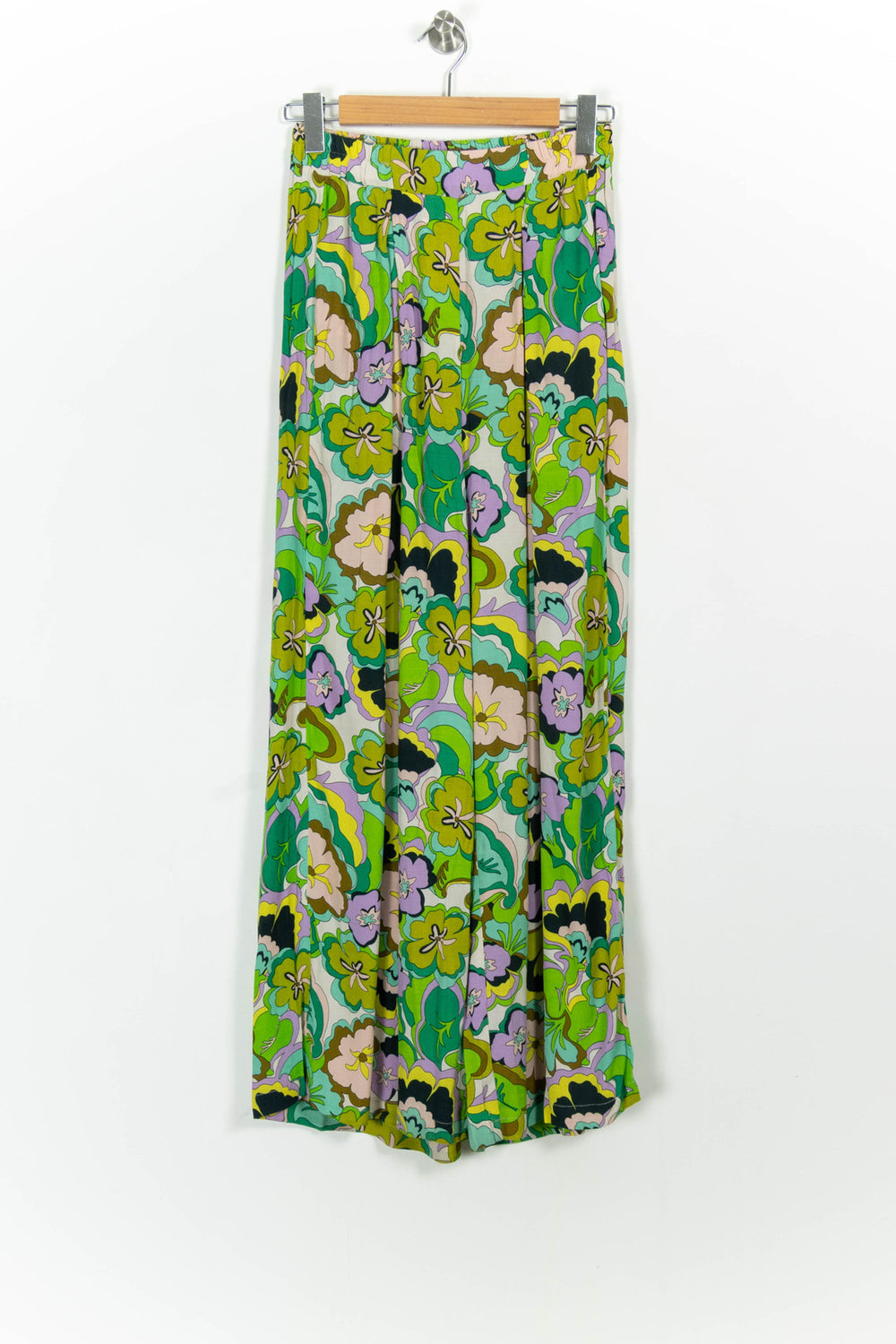 Pantalon Large Vert et Violet - Taille M/38 de la marque Imprevu | PARAD103066 - Vendu par Paradigme - Image 2