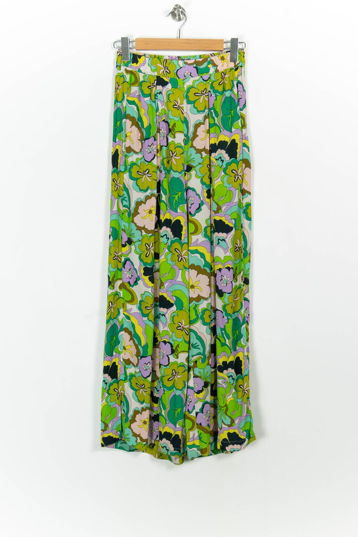 Pantalon Large Vert et Violet - Taille M/38 de la marque Imprevu | PARAD103066 - Vendu par Paradigme - Image 2