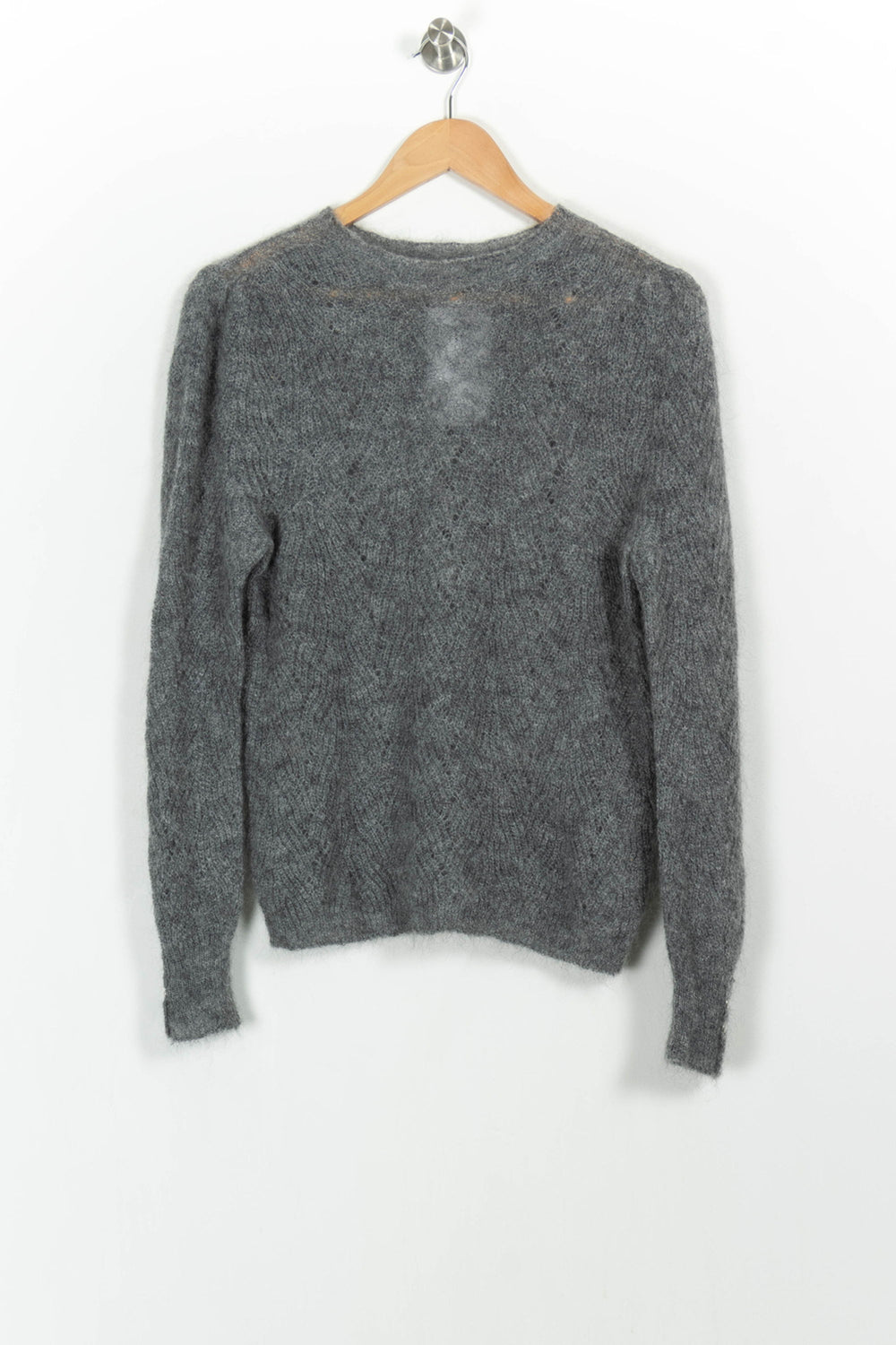 Pull Gris - Taille XS/34 de la marque IKKS | PARAD103069 - Vendu par Paradigme - Image 2