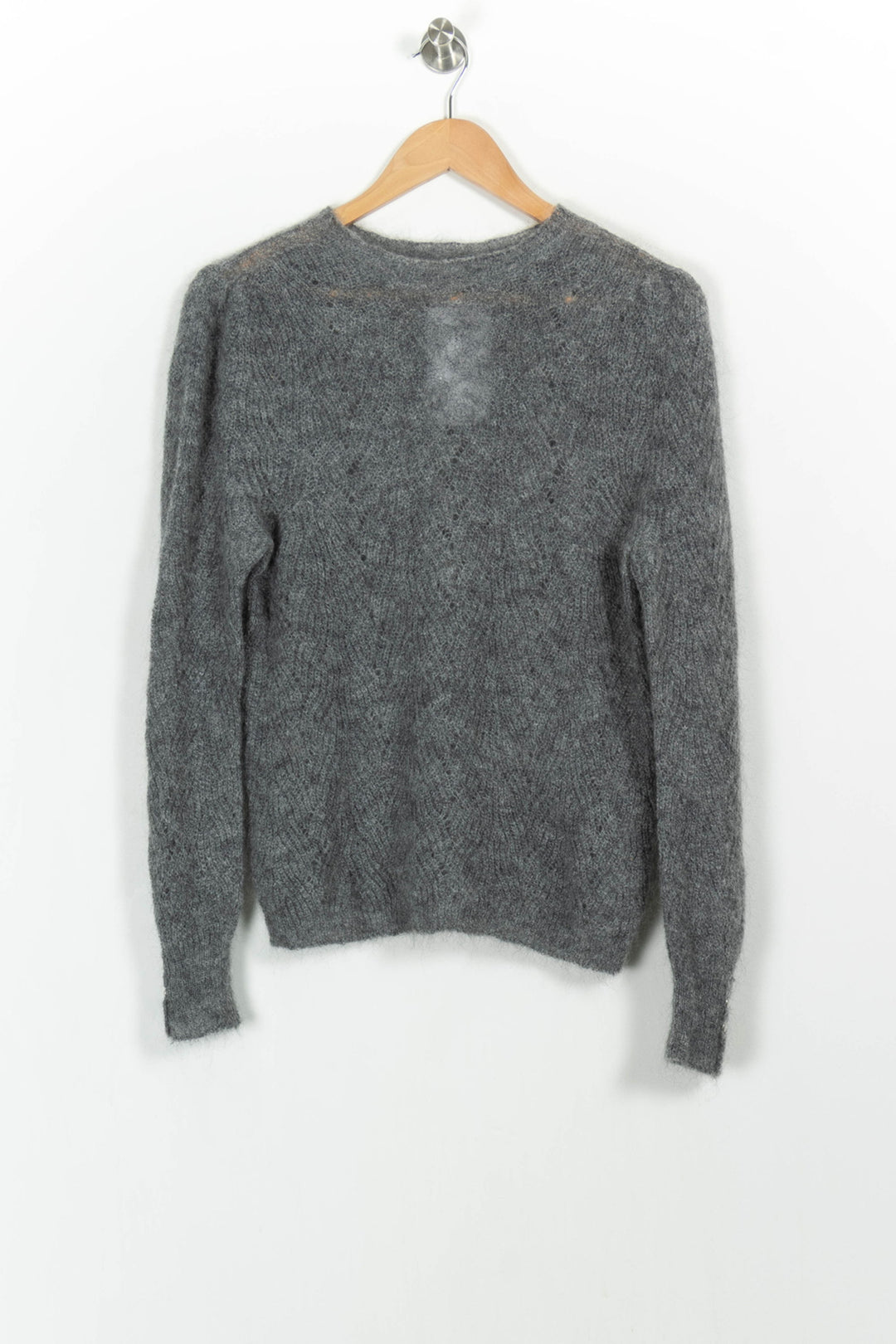 Pull Gris - Taille XS/34 de la marque IKKS | PARAD103069 - Vendu par Paradigme - Image 2