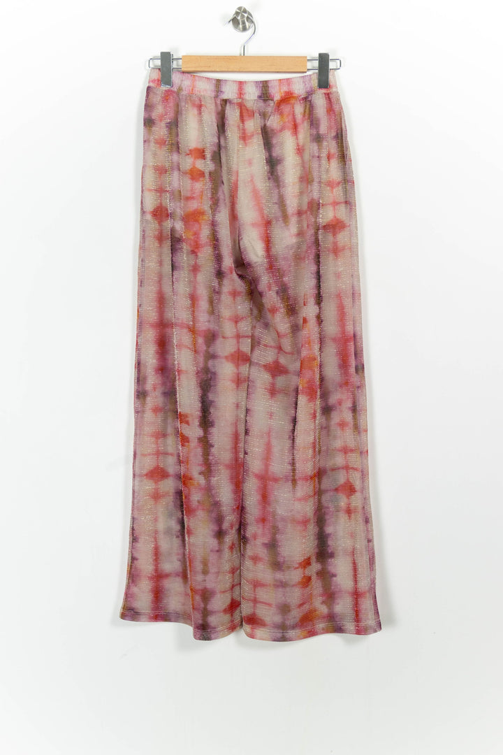 Pantalon Large Rose et Violet - Taille M/38 de la marque Imprevu | PARAD103071 - Vendu par Paradigme - Image 4