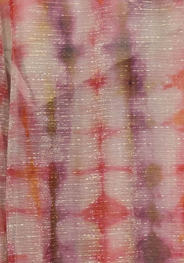 Pantalon Large Rose et Violet - Taille M/38 de la marque Imprevu | PARAD103071 - Vendu par Paradigme - Image 3
