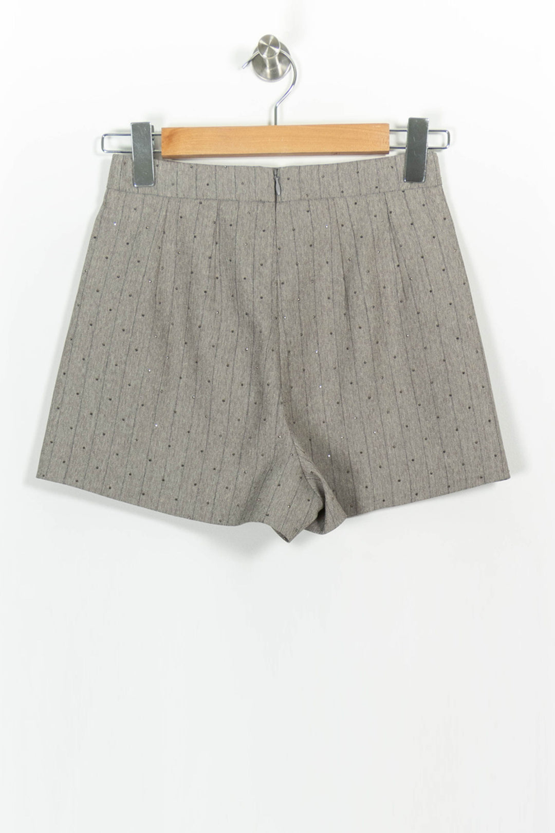 Short Gris - Taille XS/34 de la marque Maje | PARAD103072 - Vendu par Paradigme - Image 4