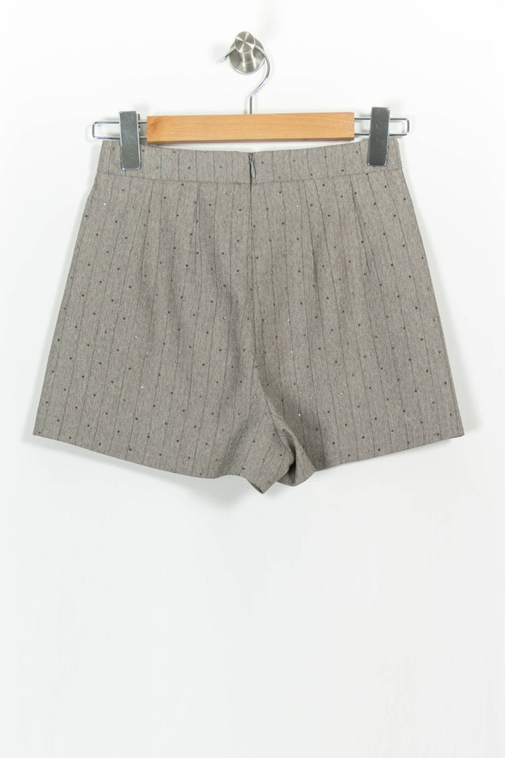 Short Gris - Taille XS/34 de la marque Maje | PARAD103072 - Vendu par Paradigme - Image 4
