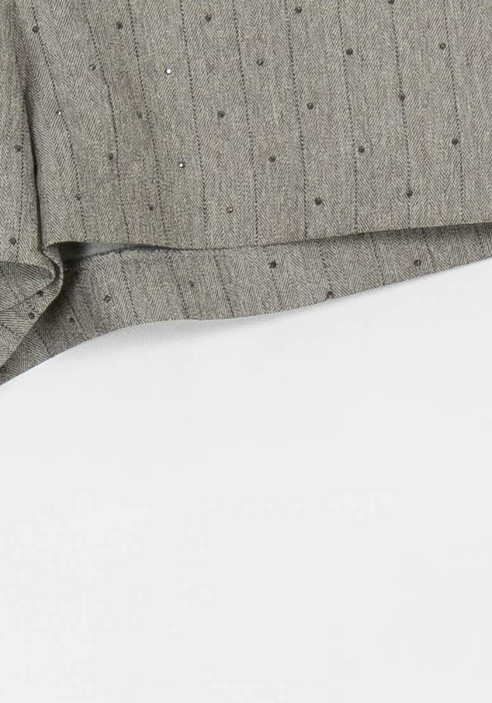 Short Gris - Taille XS/34 de la marque Maje | PARAD103072 - Vendu par Paradigme - Image 3