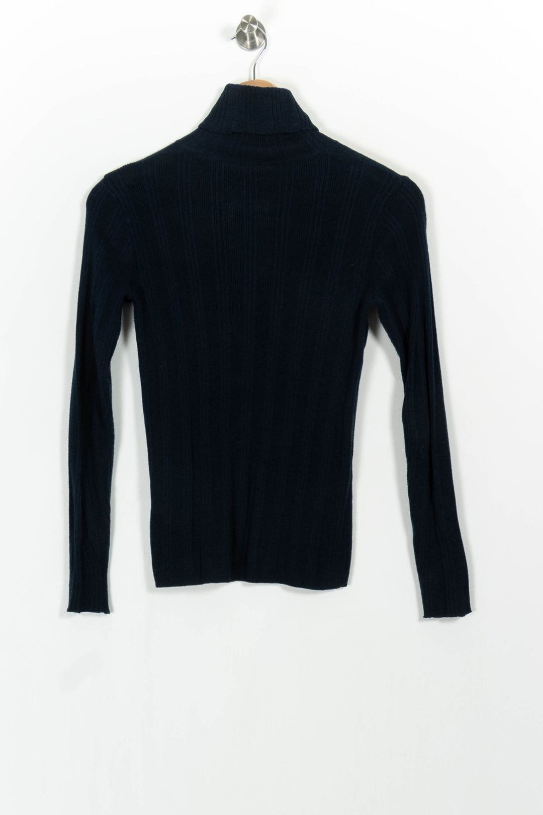 Pull Col Roulé Bleu - Taille XS/34 de la marque Sessùn | PARAD103075 - Vendu par Paradigme - Image 4