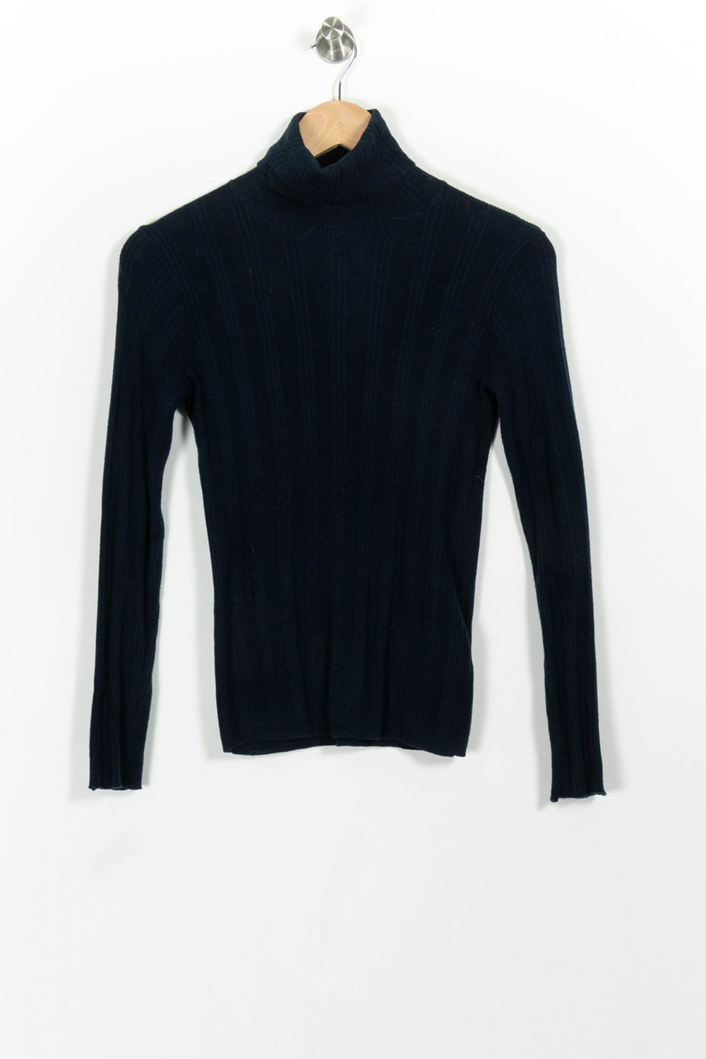 Pull Col Roulé Bleu - Taille XS/34 de la marque Sessùn | PARAD103075 - Vendu par Paradigme - Image 2