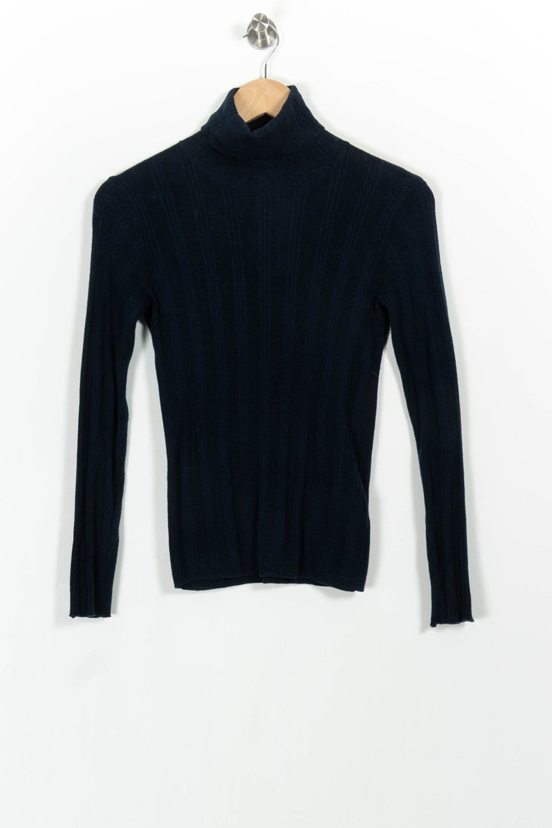Pull Col Roulé Bleu - Taille XS/34 de la marque Sessùn | PARAD103075 - Vendu par Paradigme - Image 2