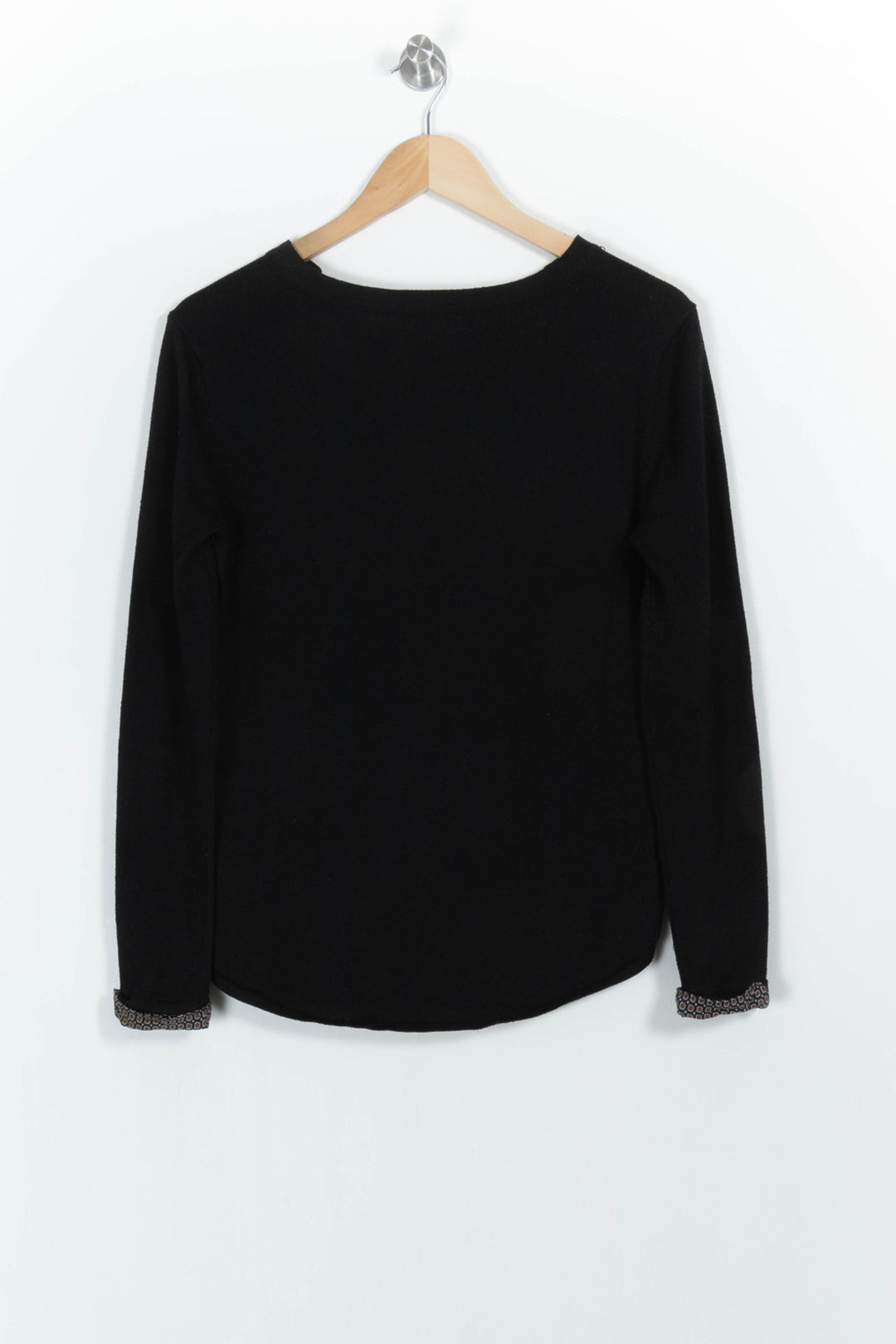 Pull Noir et Beige - Taille M/38 de la marque La Petite Etoile | PARAD103086 - Vendu par Paradigme - Image 4