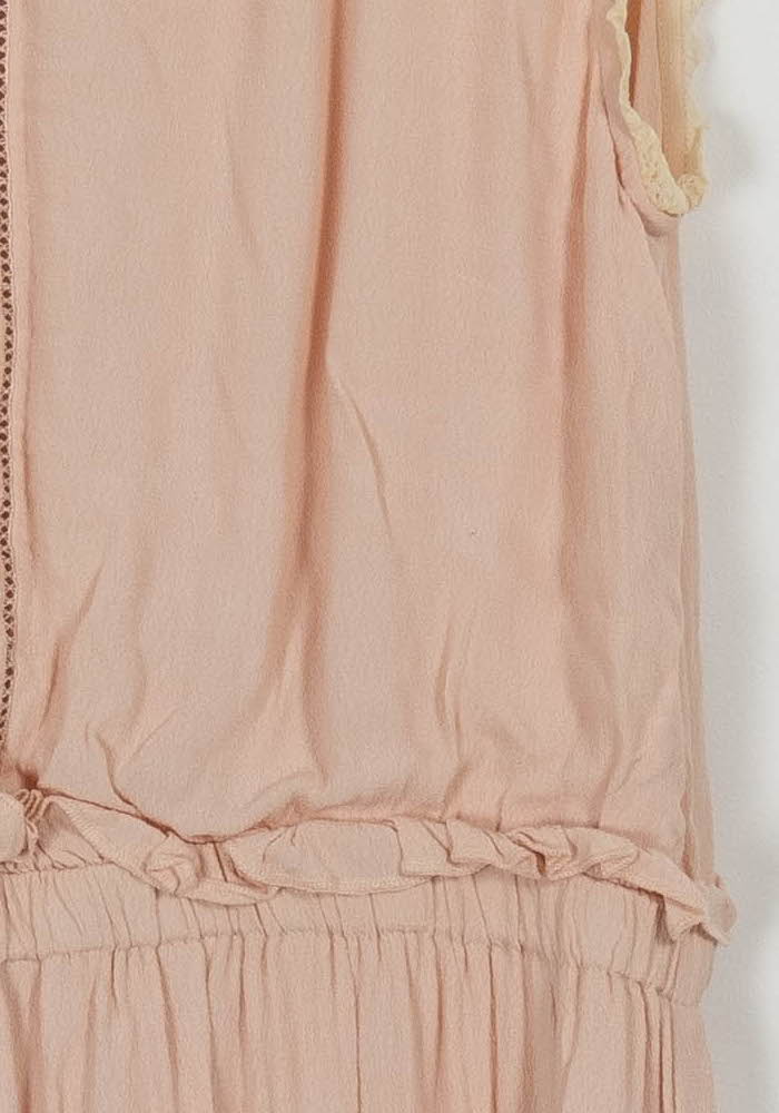 Robe Longue Rose - Taille S/36 de la marque Suncoo | PARAD103091 - Vendu par Paradigme - Image 3