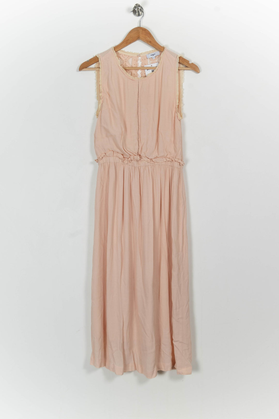 Robe Longue Rose - Taille S/36 de la marque Suncoo | PARAD103091 - Vendu par Paradigme - Image 2