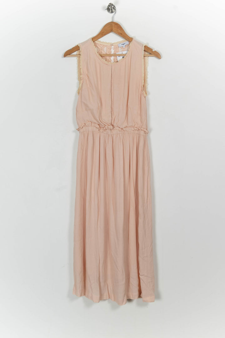 Robe Longue Rose - Taille S/36 de la marque Suncoo | PARAD103091 - Vendu par Paradigme - Image 2
