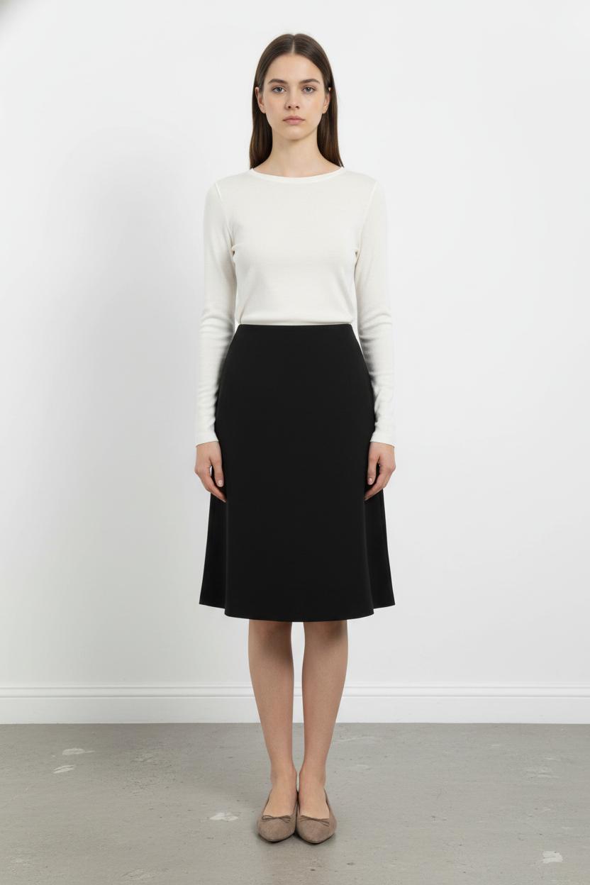 Jupe Courte Noire - Taille XS/34 de la marque Karl Marc John | PARAD103099 - Vendu par Paradigme - Image 1
