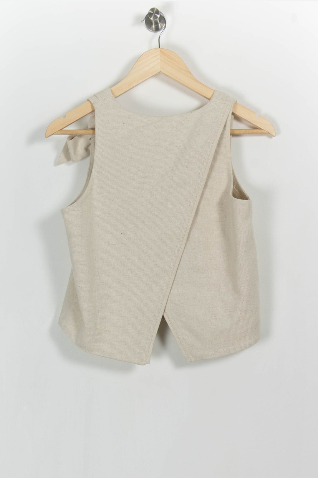 Gilet Beige - Taille XS/34 de la marque Maison Stella & Suzie | PARAD103100 - Vendu par Paradigme - Image 4
